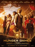 Affiche du film Hunger Games la ballade du serpent et de l'oiseau chanteur