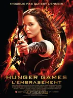Affiche du film Hunger Games 2 l'embrasement
