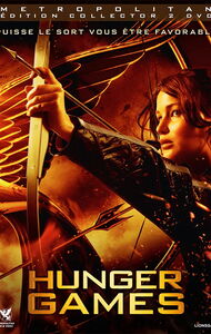 Pochette du DVD du premier film Hunger Games